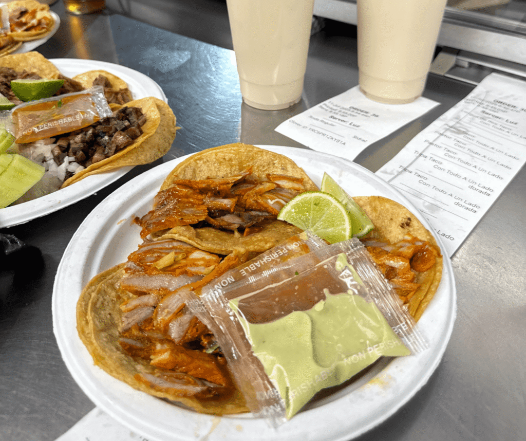 Regios tacos al Pastor en Austin Tx