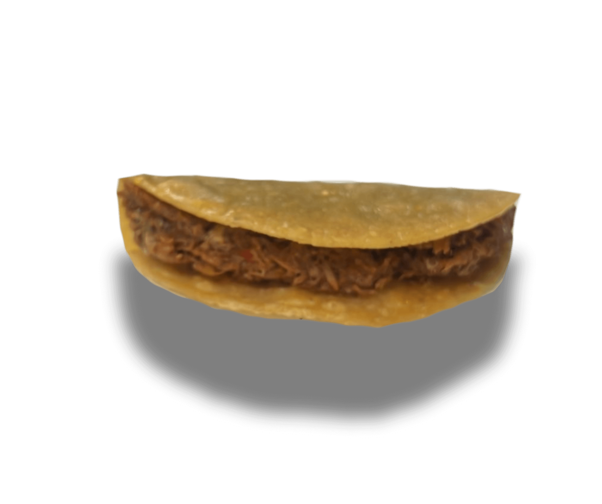 Taco a Vapor de Deshebrada de Res